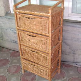 Комод из лозы 10