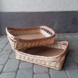 Лоток из лозы 02